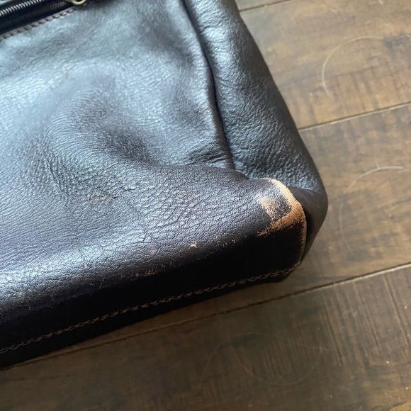 Triumph Messenger Saddlebag Genuine leather bag - Picture 13 of 16